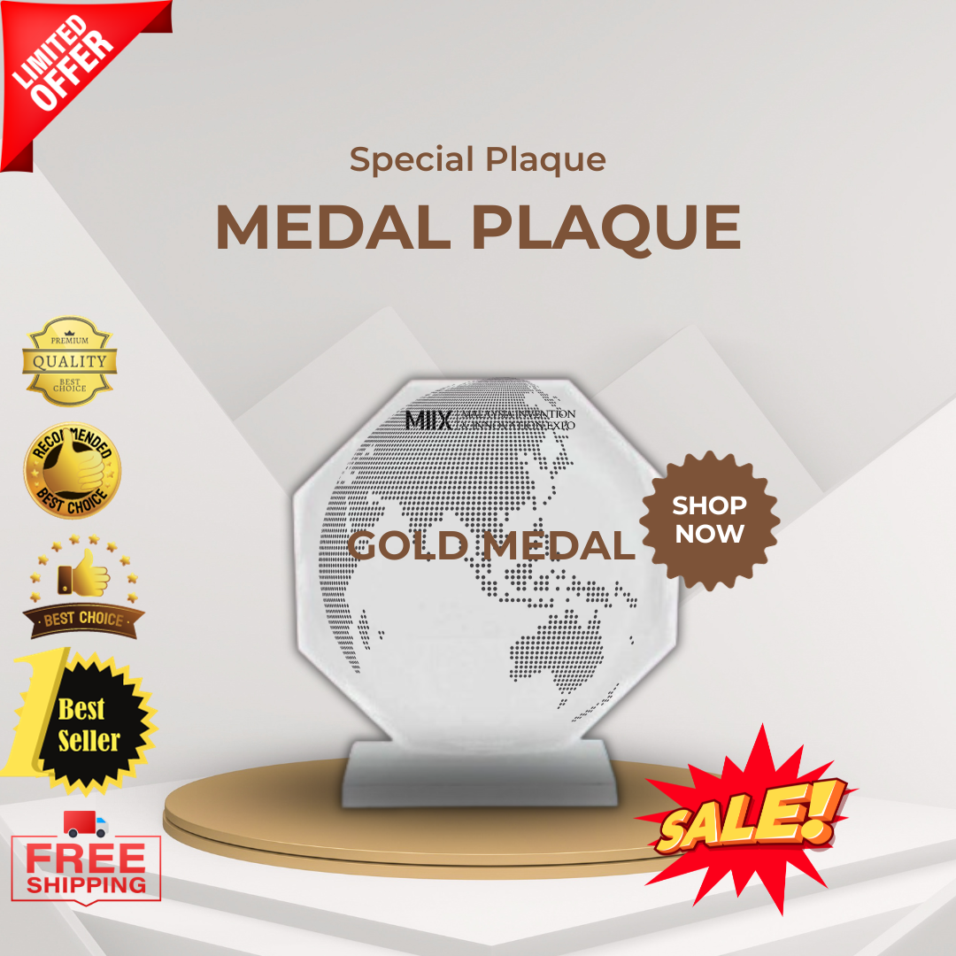 Gold Medal Special Plaque